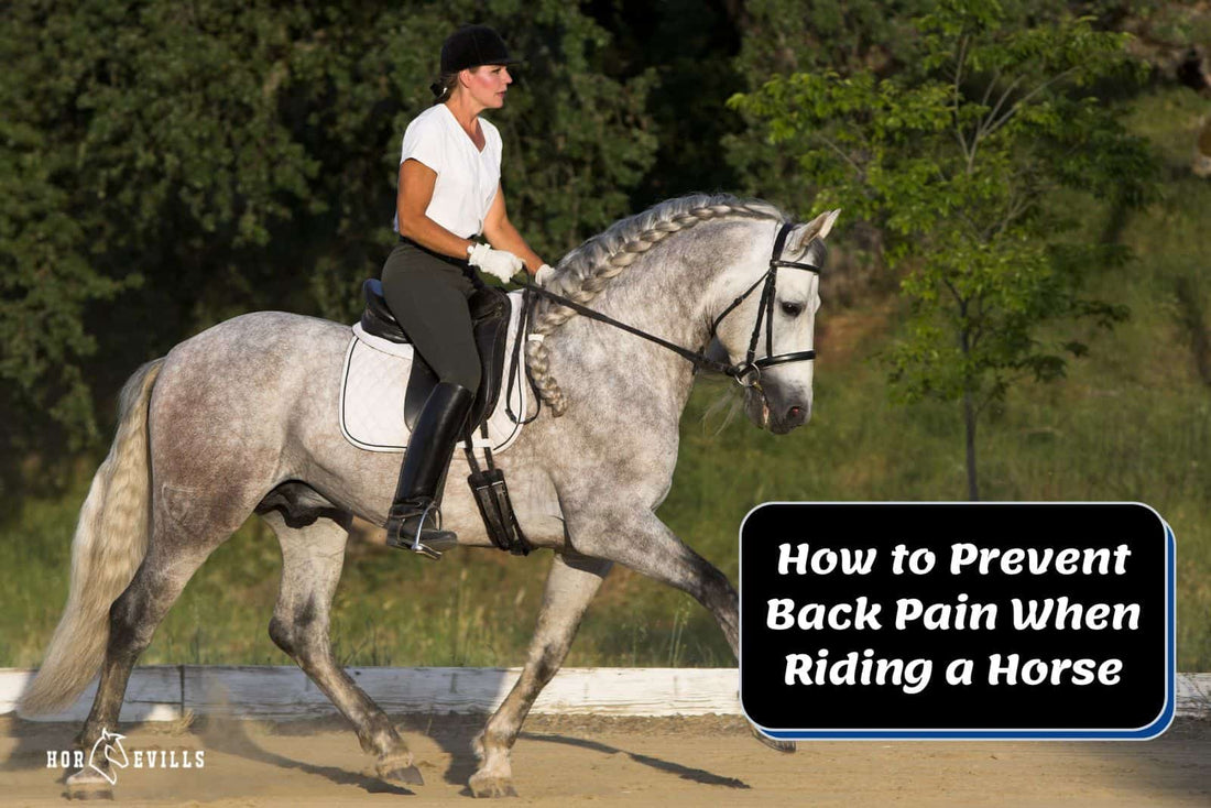 How to Prevent Back Pain When Riding a Horse (Guaranteed)